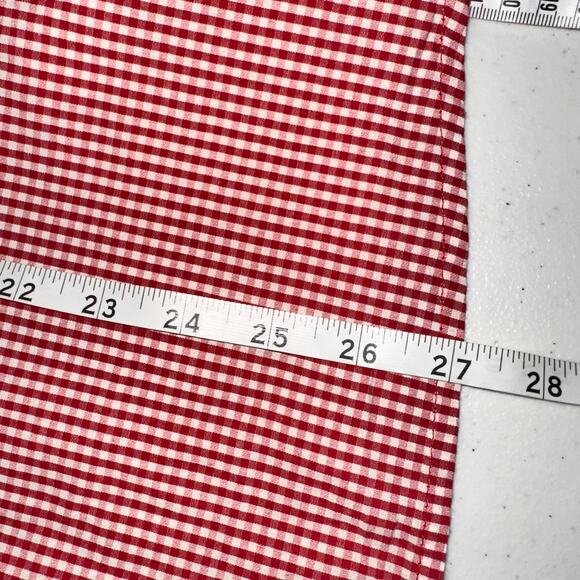 Ariat Real Womens Size XL Red White Check Long Sleeve Button Up Casual Shirt - Picture 10 of 10